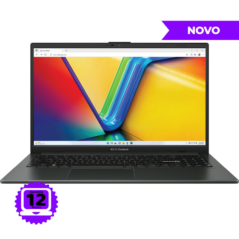 Asus Vivobook Ryzen 3 7320U 4GB DDR5 SSD 128GB Tela 15.6 Radeon