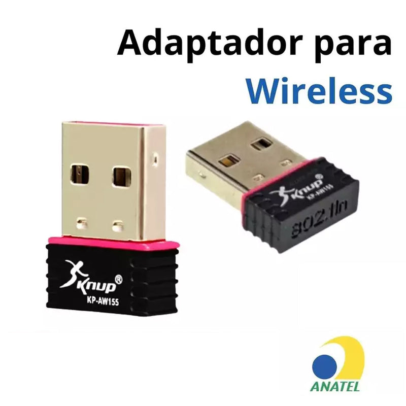 Adaptador Wireless 150MPS Knup