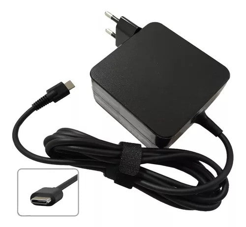 Fonte Para Notebook Lenovo 20V 3,25A Type-C 65W